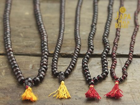 Rosewood Necklace Mala Beads