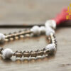 Howlite and Smoky Quartz Mala