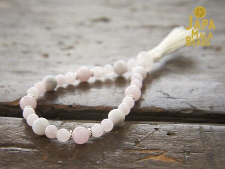 Rose Quartz Bracelet Buddhist Beads