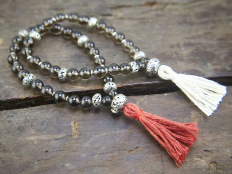 Smoky Quartz Bracelet Mala