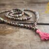 Green Opal & Rosewood Full Mala