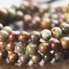 Green Opal & Rosewood Full Mala