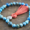 Crazy Lace Agate Bracelet Mala