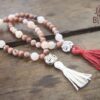 Pink Lepidolite and Aventurine Malas