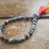 Kambaba and Brecciated Jasper Hand Mala
