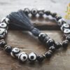 Black Agate Bracelet Mala