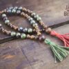 Dragon Blood Jasper and Padauk Malas