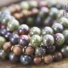 Dragon Blood Jasper Mala Beads
