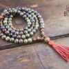 Dragon Blood Jasper Necklace Mala