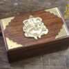 Brass Ganesha Mala Box