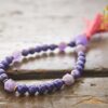 Charoite and Amethyst Hand Mala