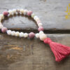 Opal and Rhodonite Hand Mala Beads