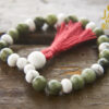 Saguaro Serpentine and Howlite Bracelet Mala