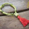 Jade and Peridot bracelet mala