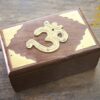 Brass Om Mala Box