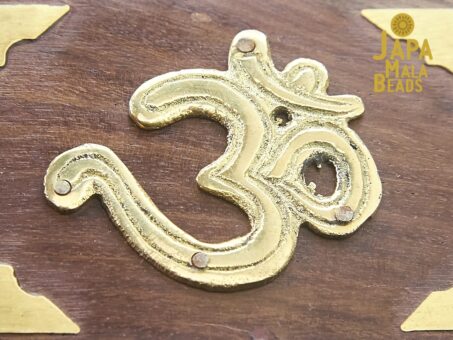 Brass Om Mala Box