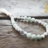 Howlite and Amazonite Bracelet Mala