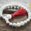 Howlite and Amazonite Mala