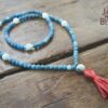 Apatite and Amazonite Necklace Mala