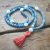 Apatite and Amazonite Necklace Mala