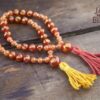 Red Agate and Aventurine Wrist Mala