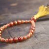 Red Agate and Aventurine Wrist Mala