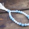 Blue Jade and Aquamarine Wrist Mala