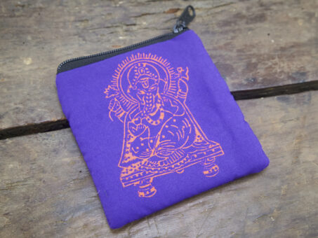 Silkscreen Ganesha Mala Bag