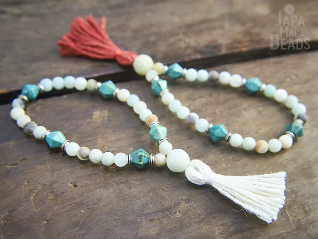 Amazonite and Turquoise Bracelet Malas