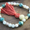 Amazonite and Turquoise Bracelet Mala