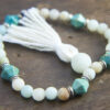 Amazonite and Turquoise Bracelet Mala