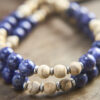 Charoite and Eaglewood Mala Beads