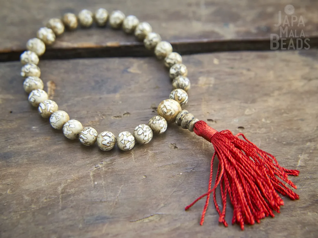 Conch Shell Mantra Wrist Mala