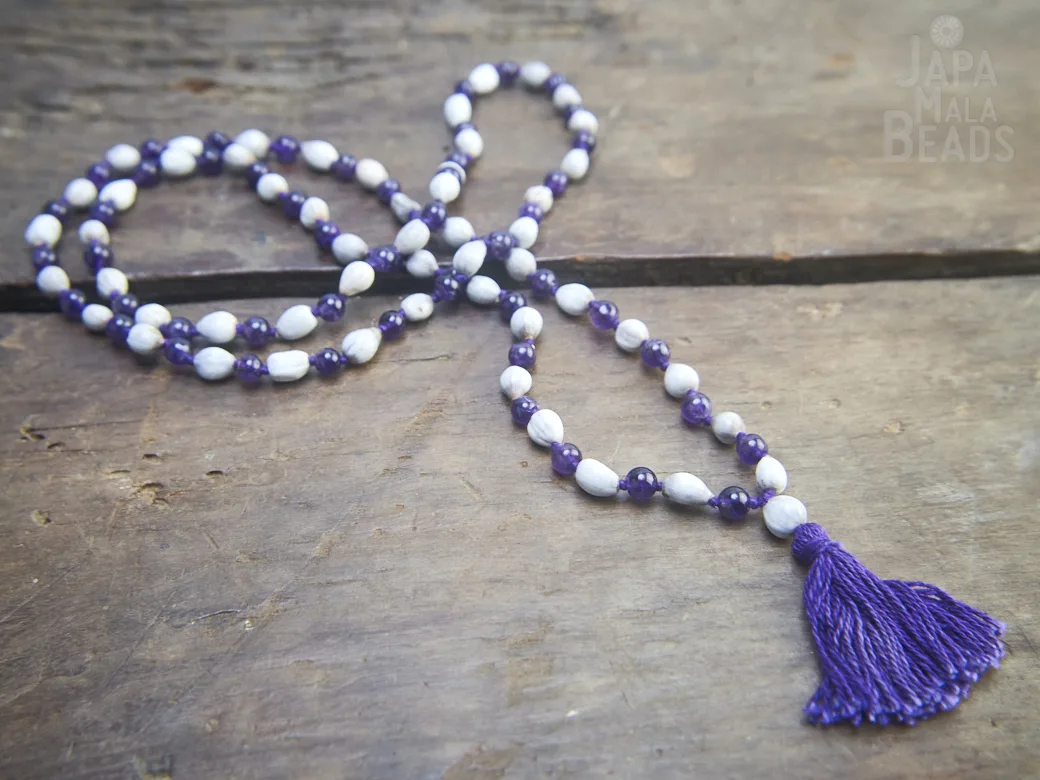 Vaijanti Amethyst full mala