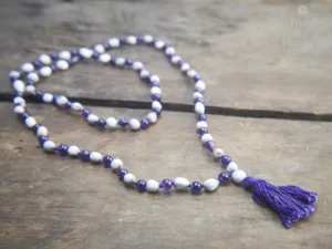 Vaijanti Amethyst necklace mala