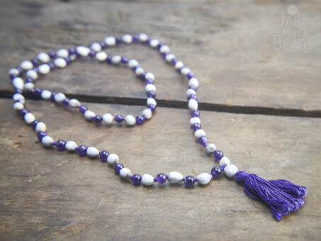Vaijanti Amethyst necklace mala