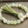 New Jade and Lotus Seed Mala