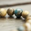 Picture Jasper and Magnesite Mala