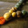 Russian Serpentine and Olivewood Mala