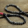 Blue Labradorite and Lava Stone Mala